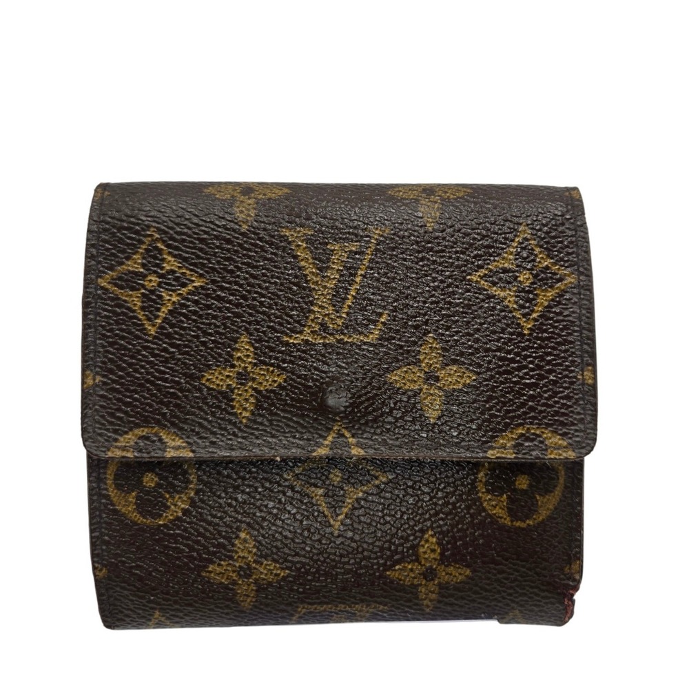 Louis Vuitton Monogram Canvas Elise Trifold Wallet Brown - Picture 2 of 12